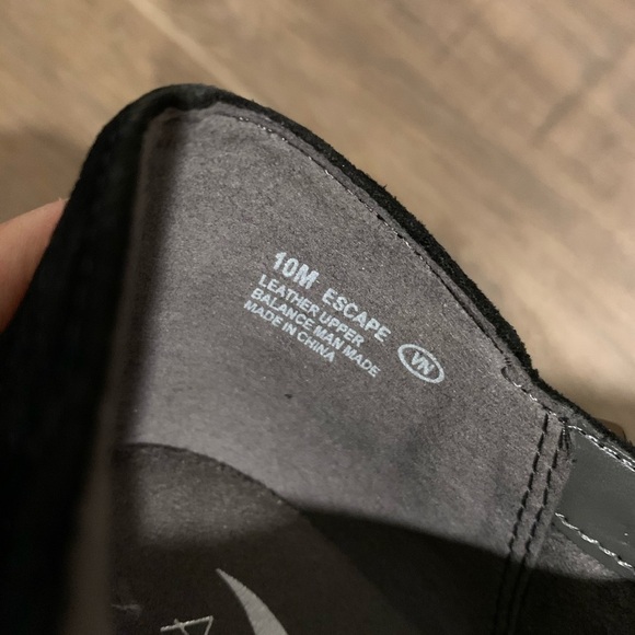 Aerosols Heelrest Ankle Leather Black Boots - Picture 7 of 8